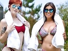 DaughterSwap - Hot Teens Swap & Fuck Dads On Vacation