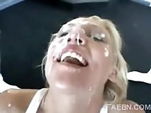 Nice cum shower