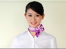 The outflow hot chat movie scene! Shenyang Aviation Academy of cabin attendant candidates O (shenyang)