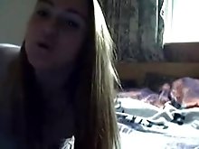 Busty teen masturbating